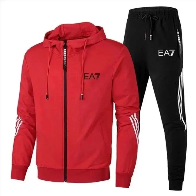 red with black