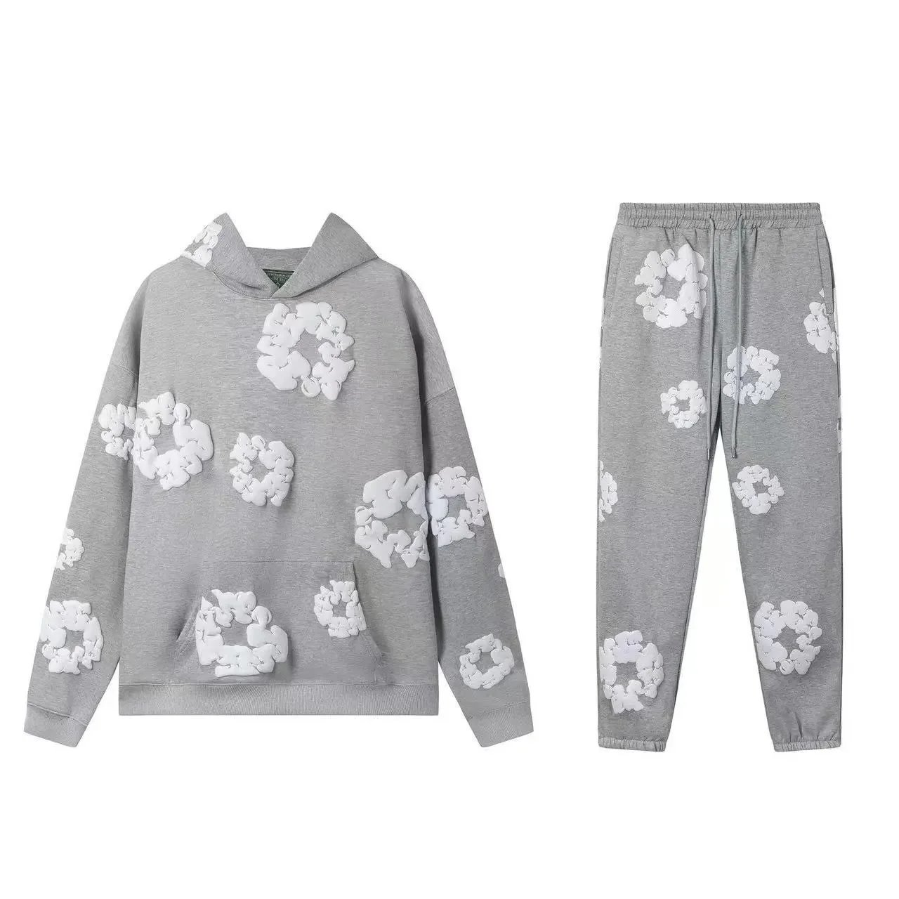 灰色套装