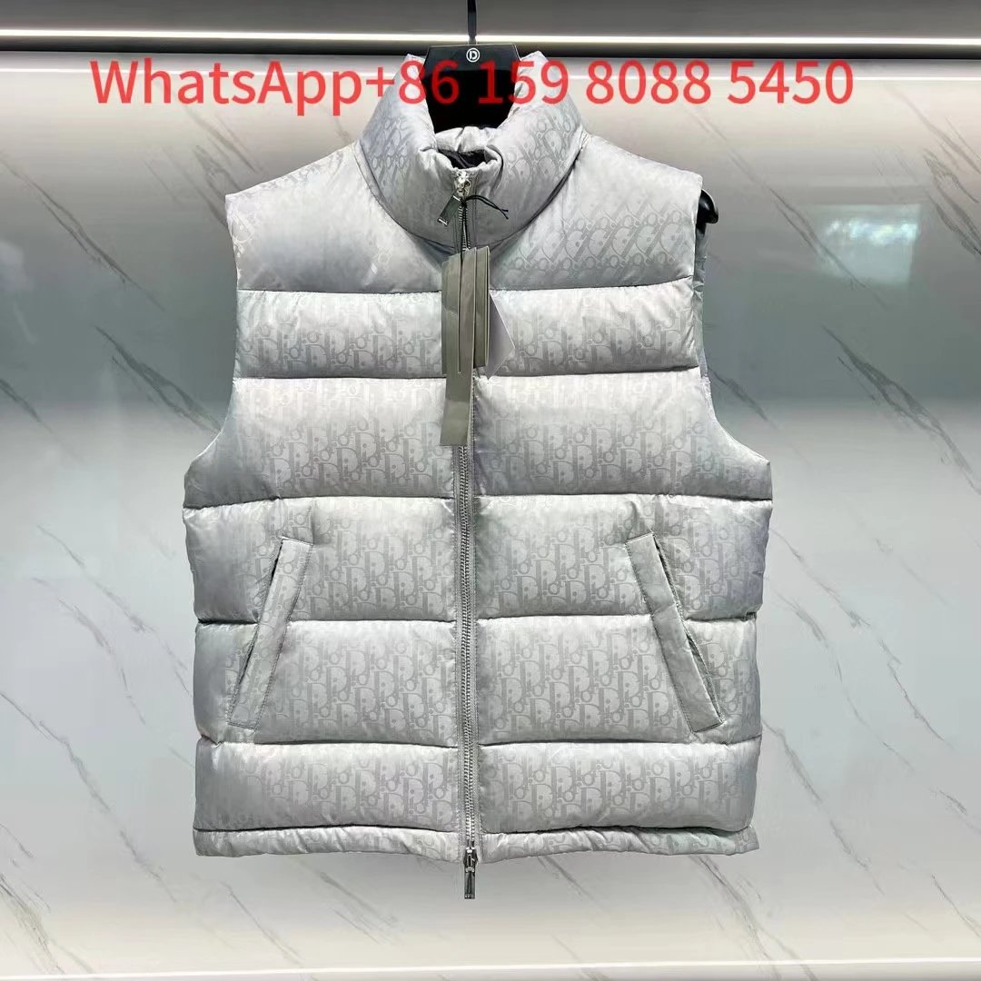 灰色马甲（高品质白鸭绒）