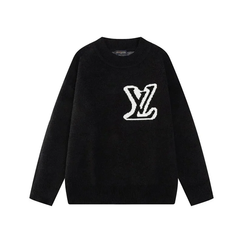 LV 黑色毛衣