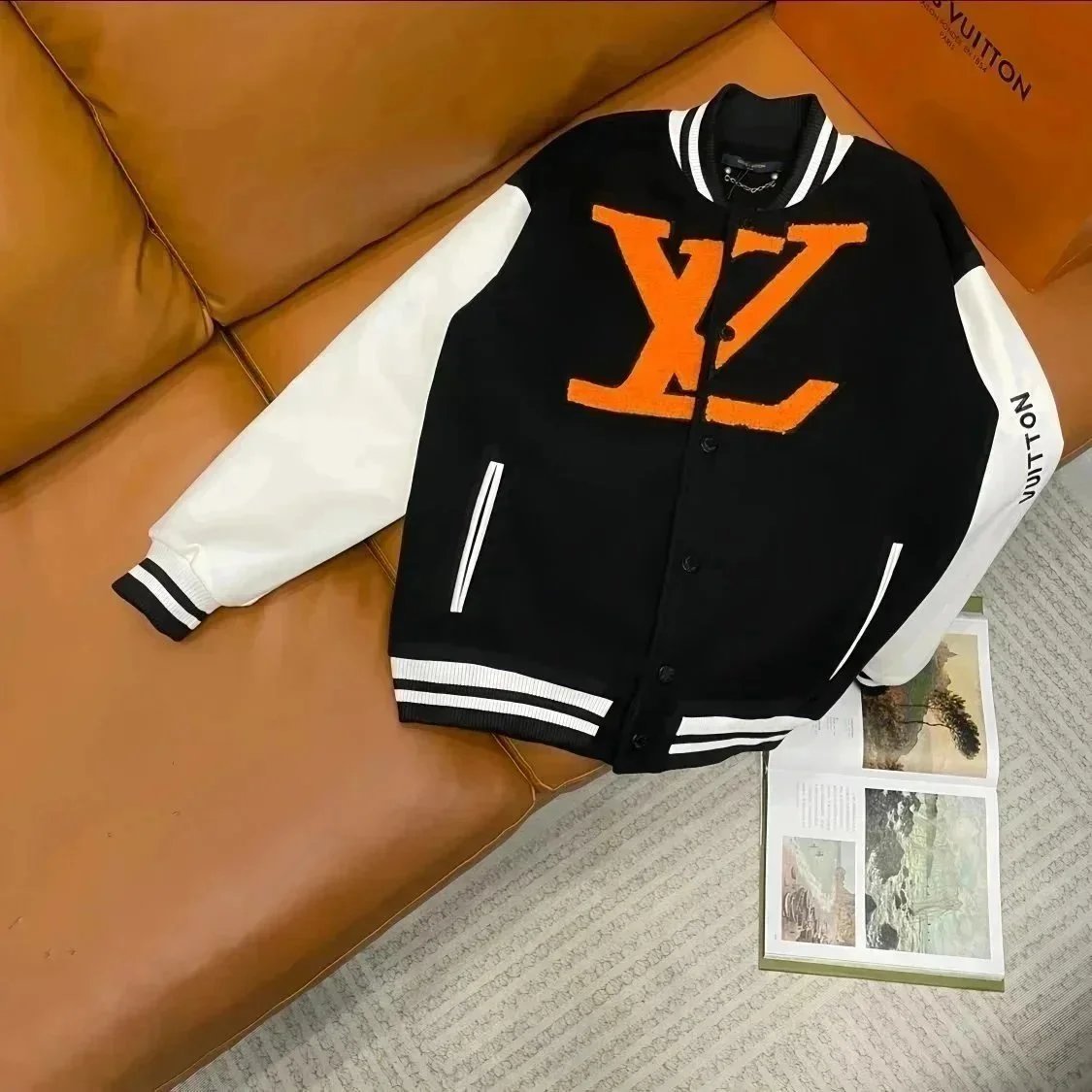 24黑白橙
