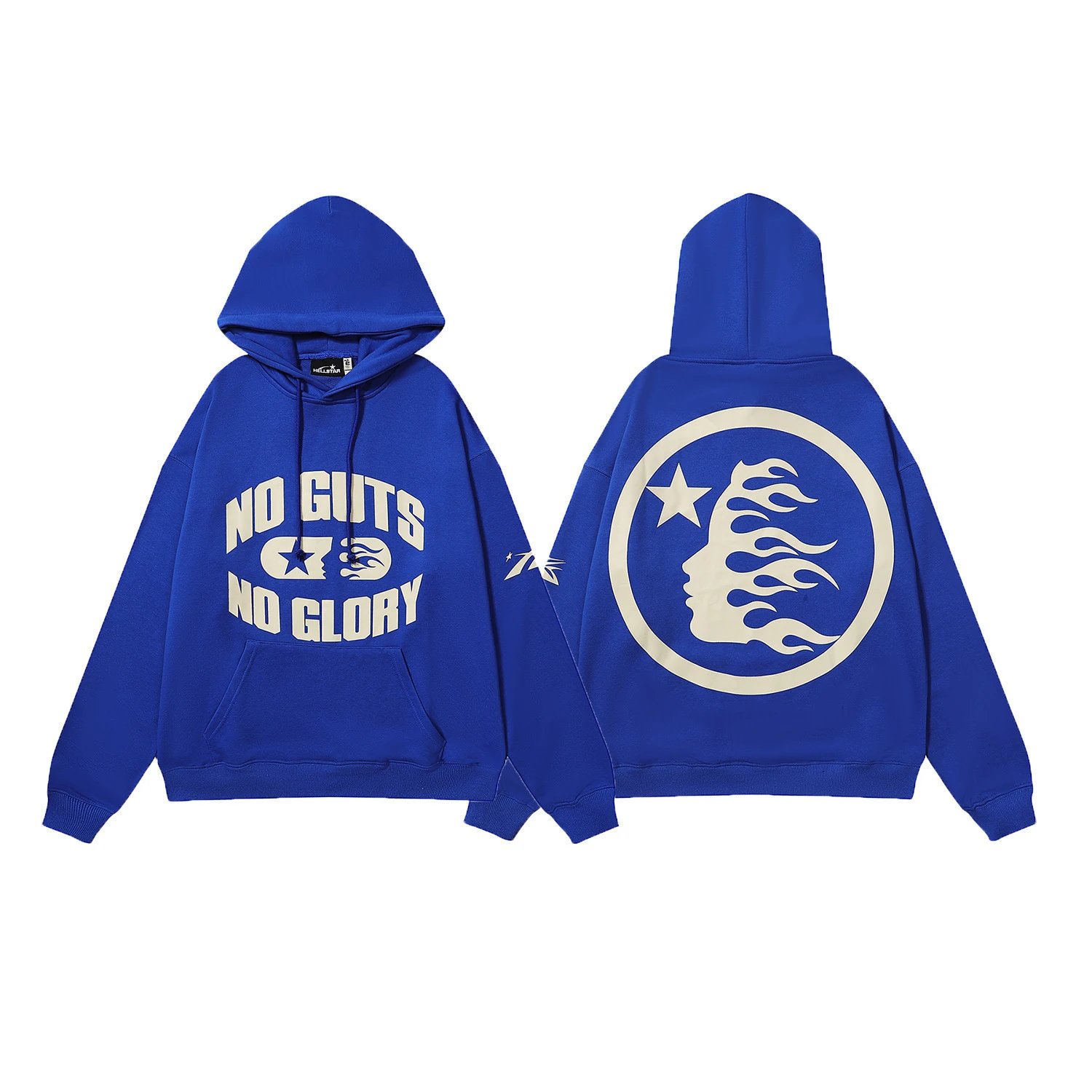 【纯棉连帽卫衣】DY-W15蓝色