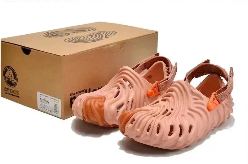 Crocs Polle-暗红