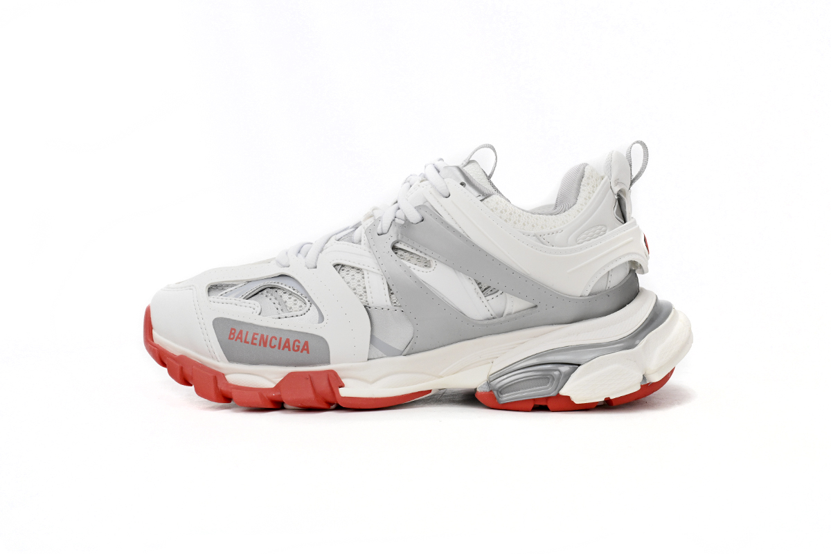 White Grey Red