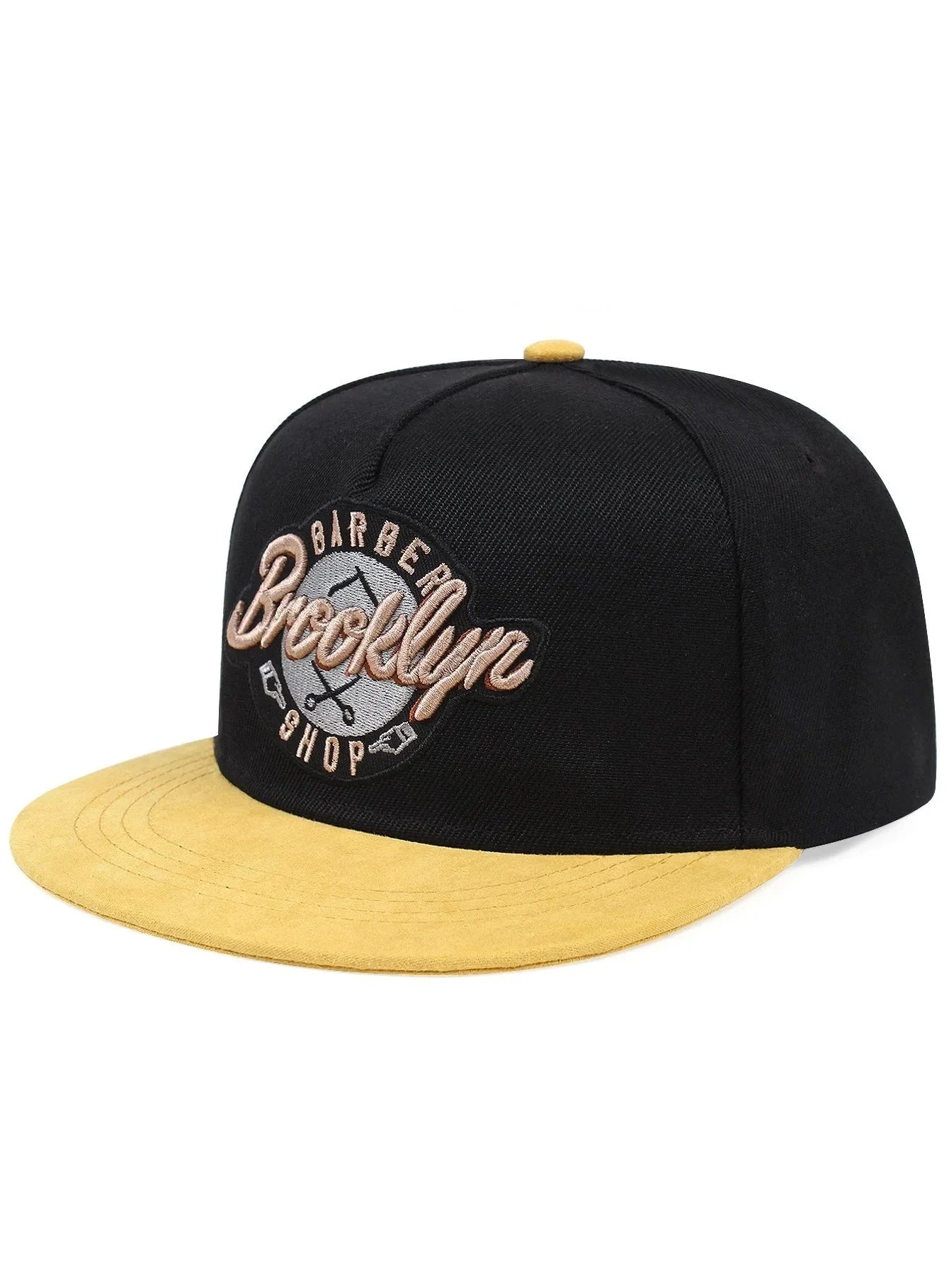Brooklyn黄檐黑色