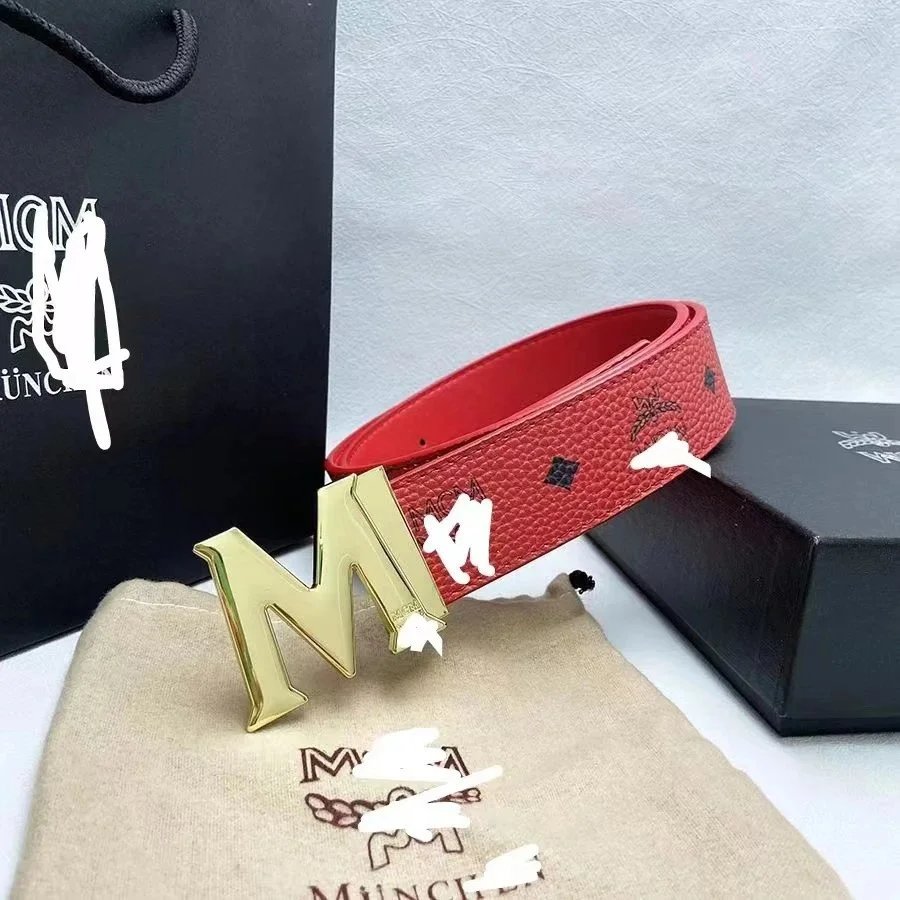 红色 金扣