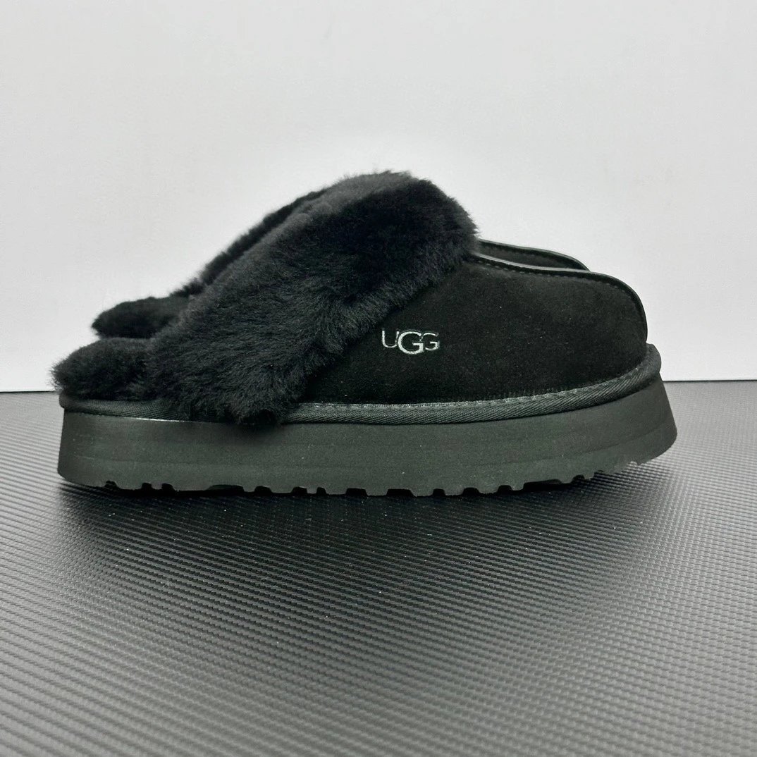 UGG 星拖厚底 黑色 1122550-BLK