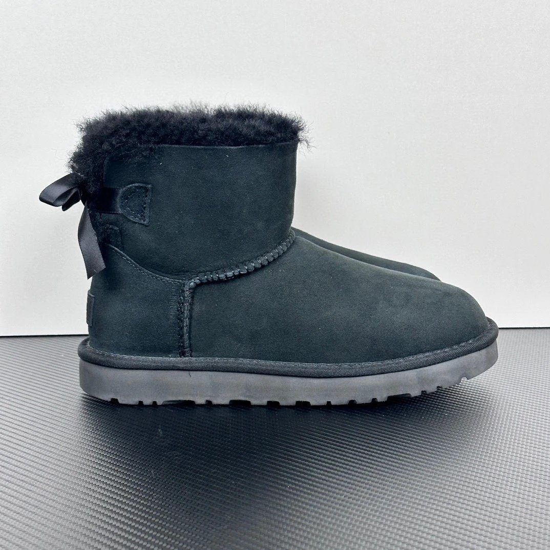 UGG 单丝带蝴蝶结 黑色 1016501-BLK