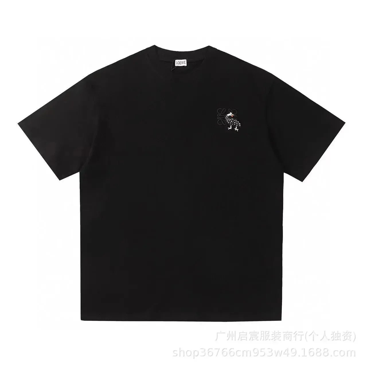 A019绣花黑色