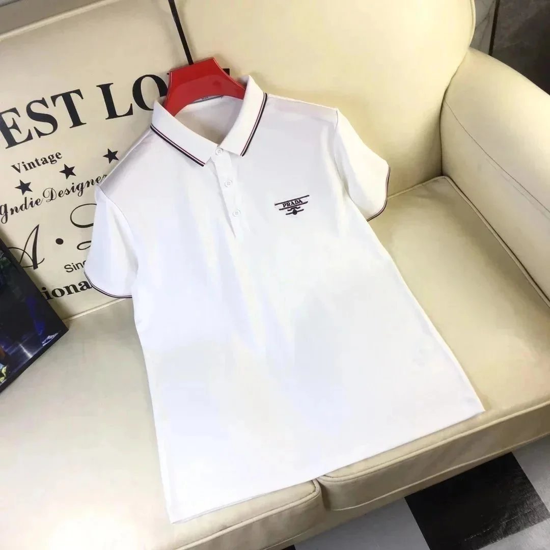 15白色POLO
