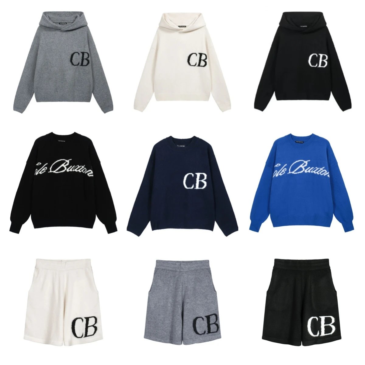 Cole Button CB Logo Hoodie Sweater and Shorts Set