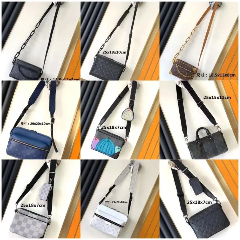 LV Monogram Crossbody Bag Women Fashion Shoulder Bag