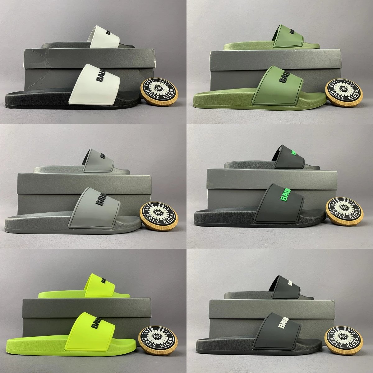 BAU Slide Sandals Unisex Comfortable Summer Slides