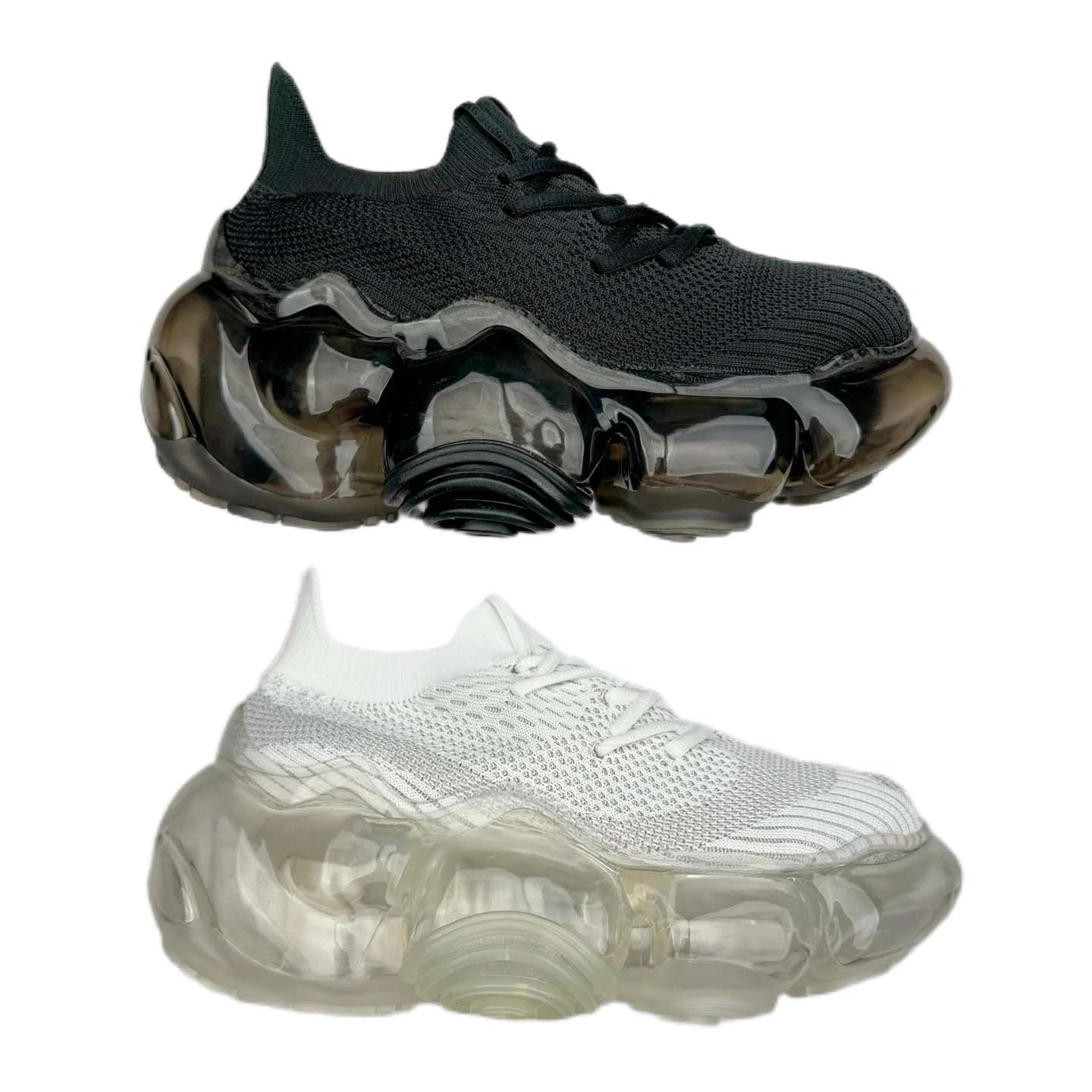 Nike Air VaporMax 2023 Running Shoes Black White Transparent Sole