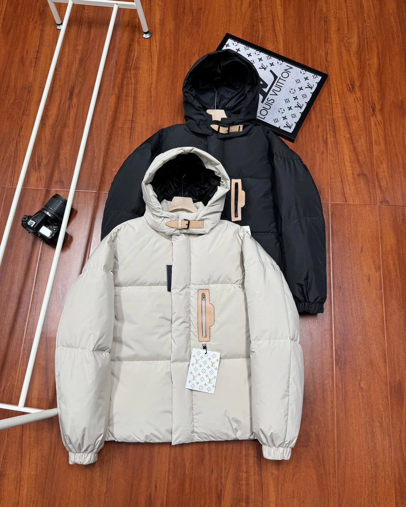 Louis Vuitton Puffer Jacket Men Winter Hooded Down Coat