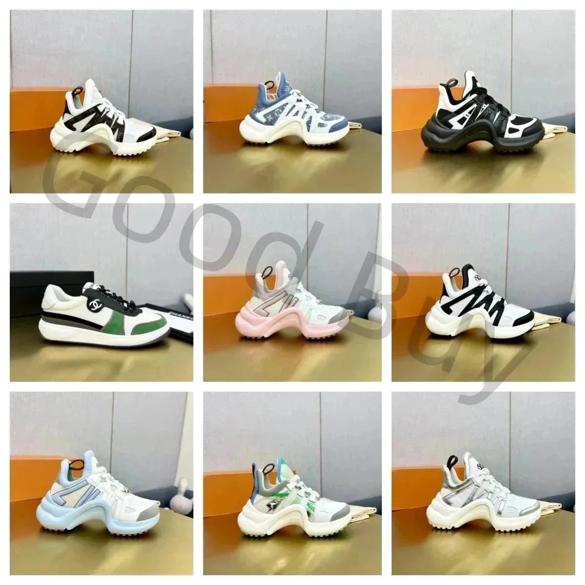 Chanel Chunky Sneakers Fashion Sport Shoes for Women