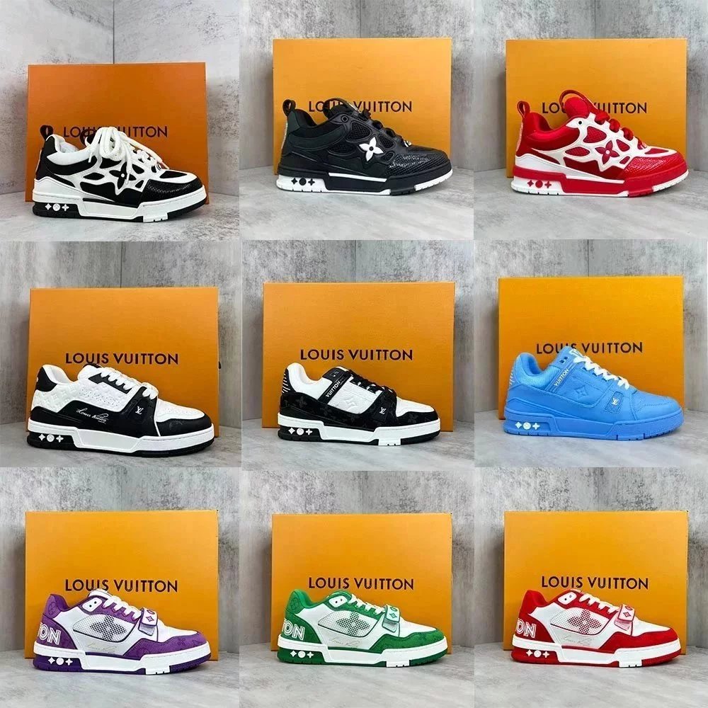 Louis Vuitton Sneakers Fashion Sport Shoes
