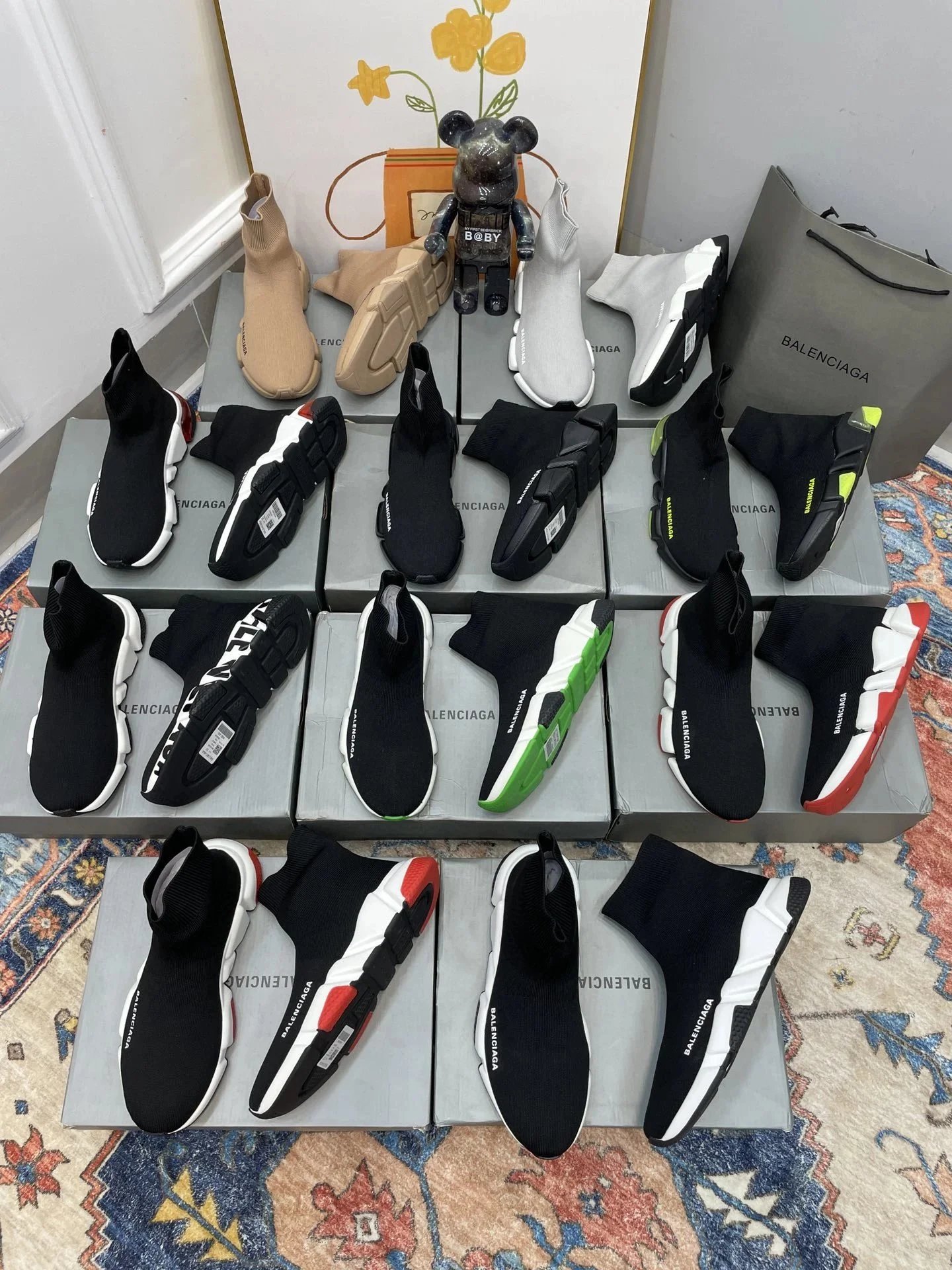 Balenciaga Speed Trainer Sneakers Men Women Fashion Sport Shoes