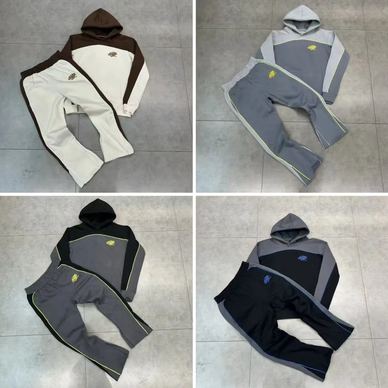 SSTRA Men's Hoodie and Sweatpants Tracksuit Set