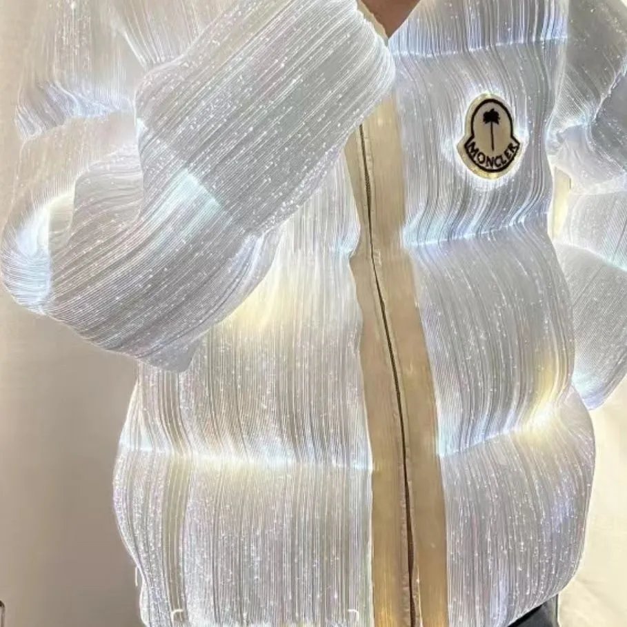 mkl 加厚短款鸭绒保暖冬季外套新款立领亮面