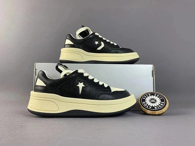 Converse All Star Platform Sneakers Black White
