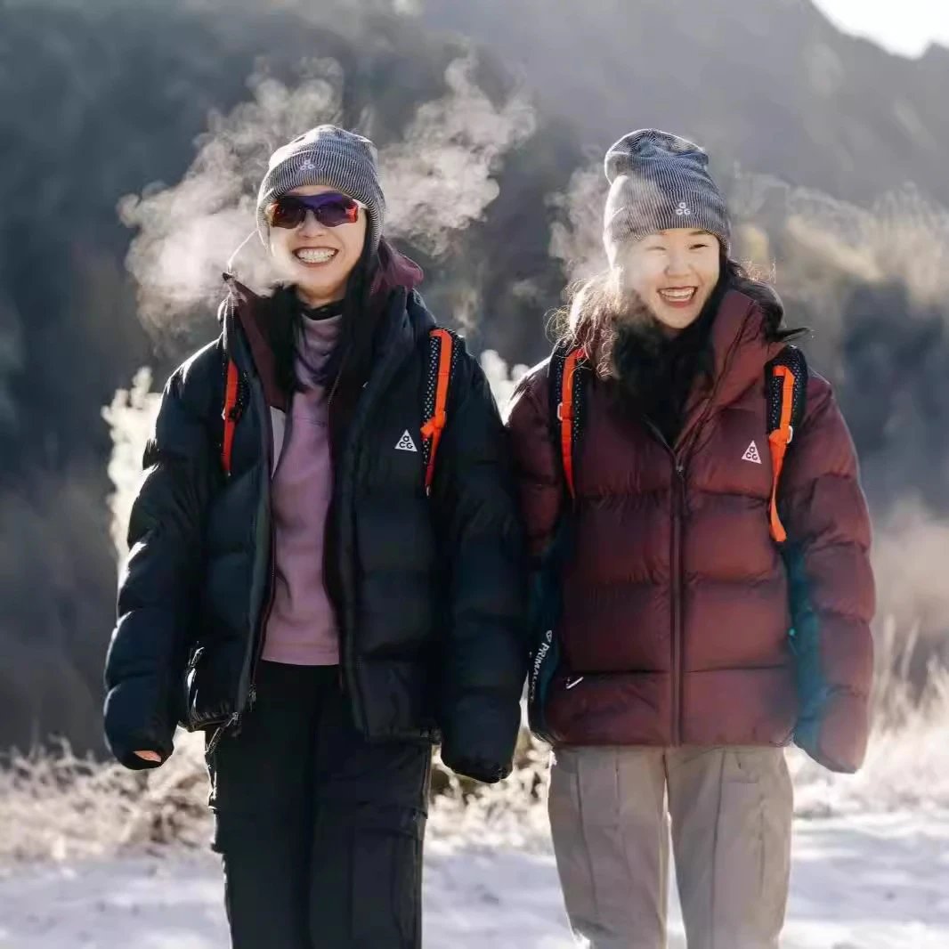 JS.新款冬季小勾系列ACG棉服加厚刺绣保暖面包服男女棉衣宽松连帽外