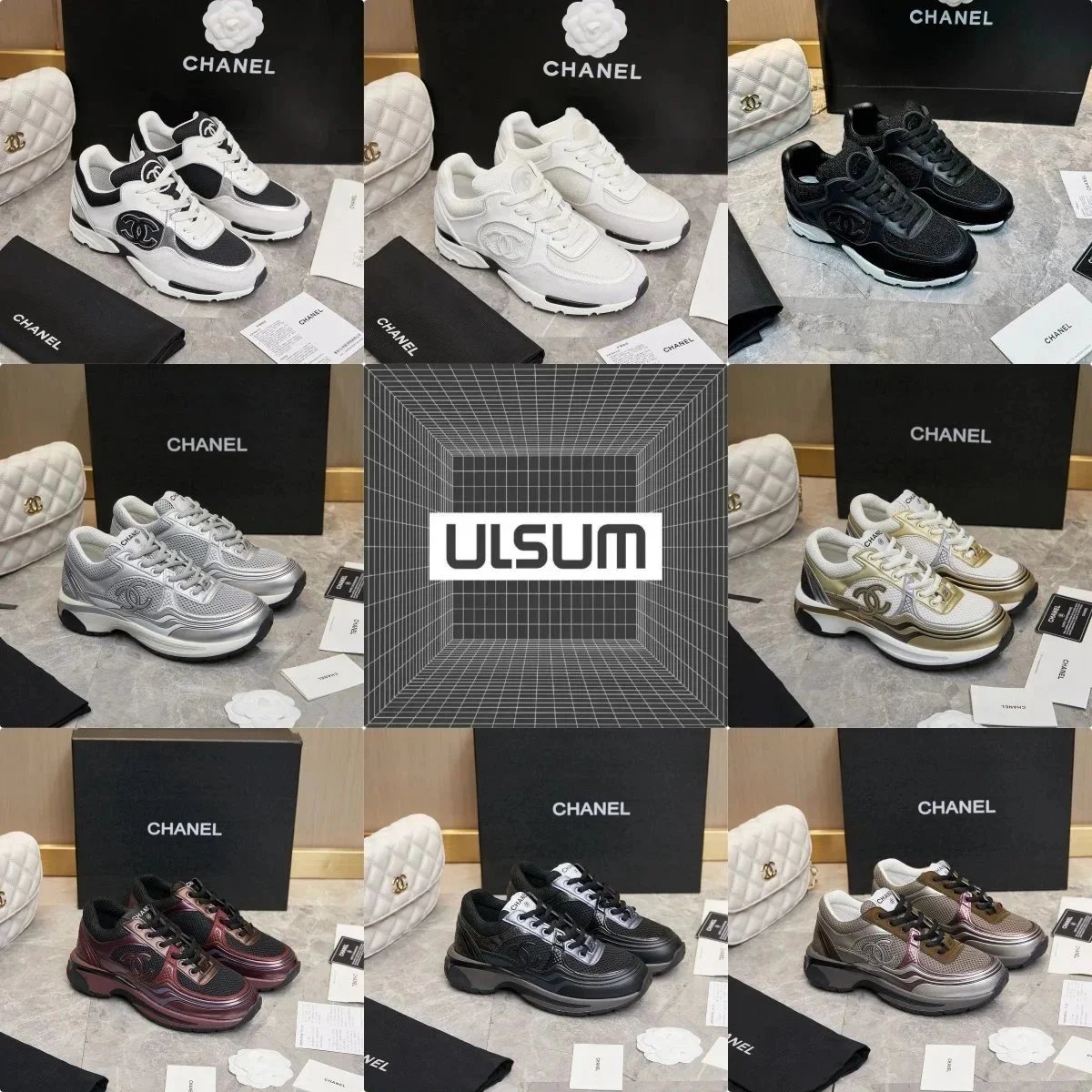 CHANEL Sneakers Fashion Luxury Sport Shoes for Women