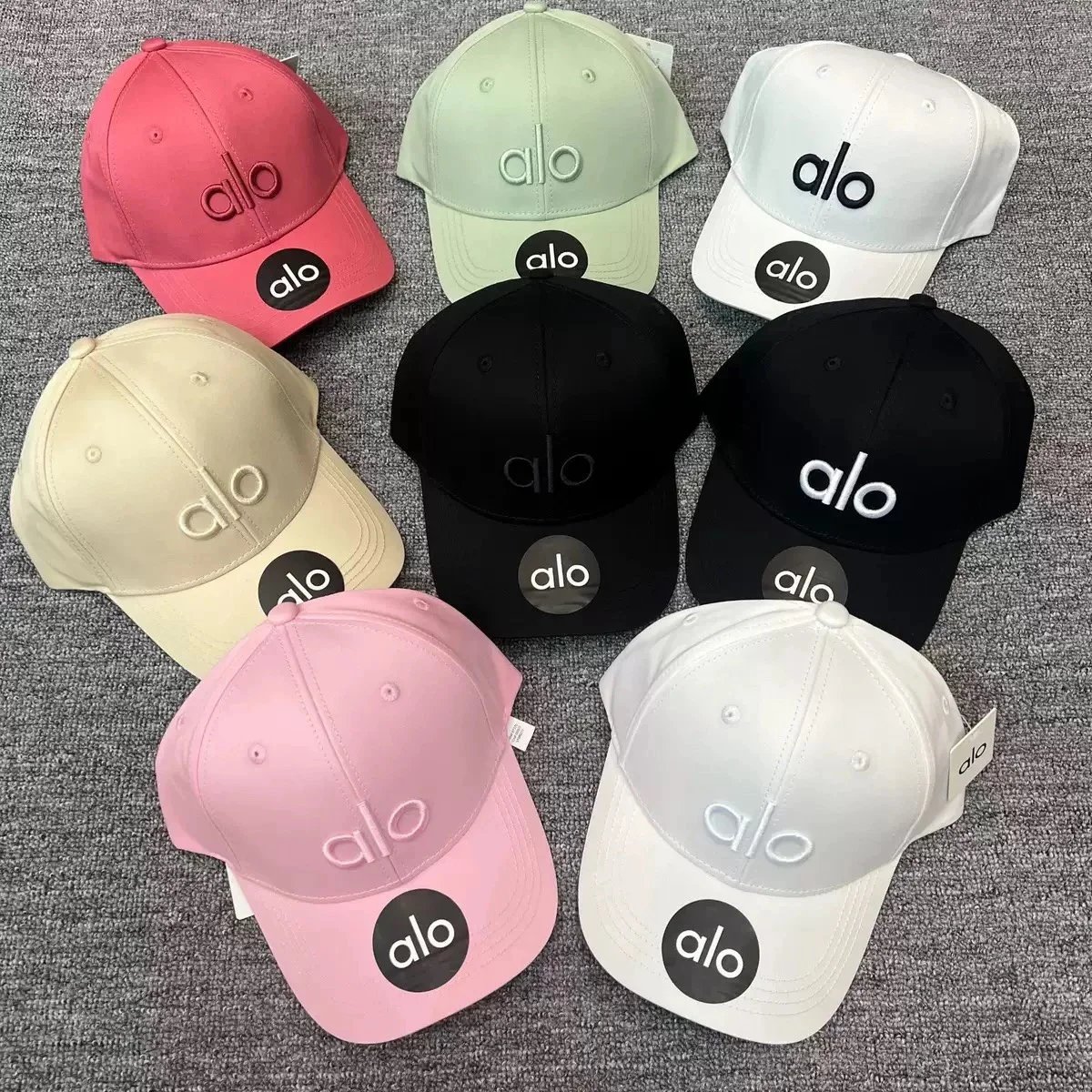 alo Logo Baseball Cap - Stylish Color Options for Women and Men