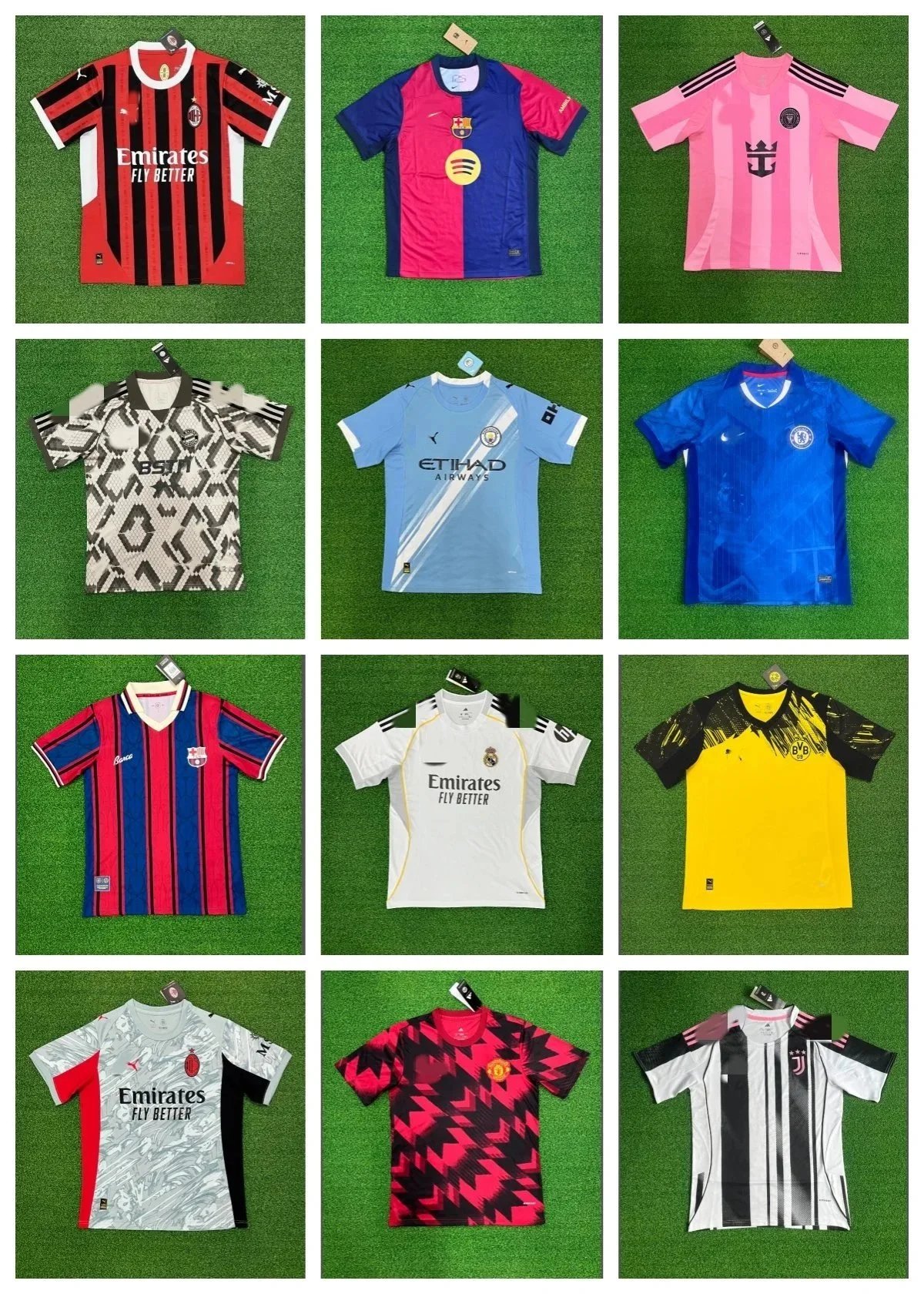 Official Football Club Jerseys for Men and Women