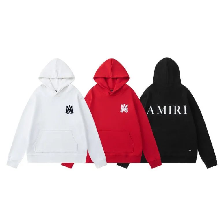 AMIRI Logo Hoodie Sweatshirt Men's Fashion Streetwear