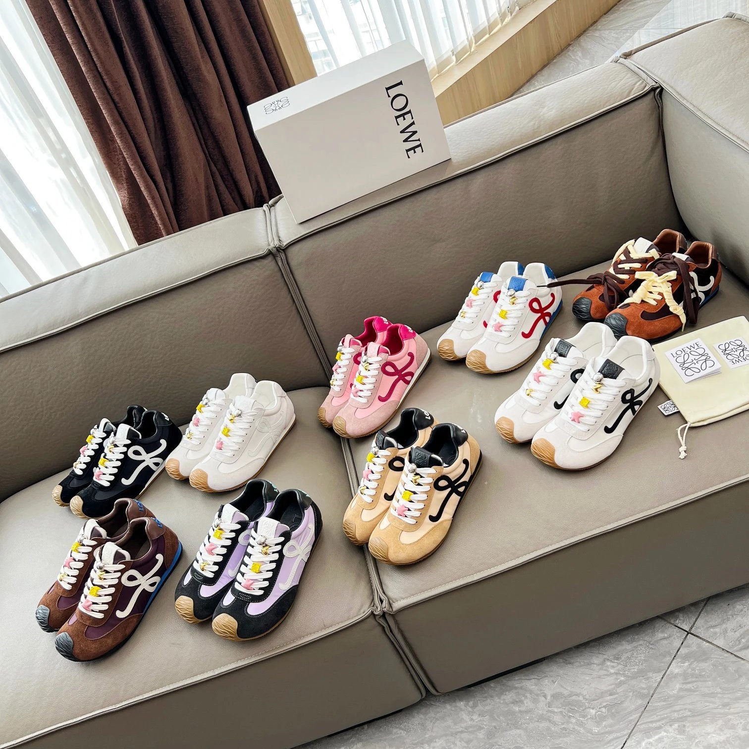 LOEWE Anagram Sneakers Collection - Stylish Fashion Shoes