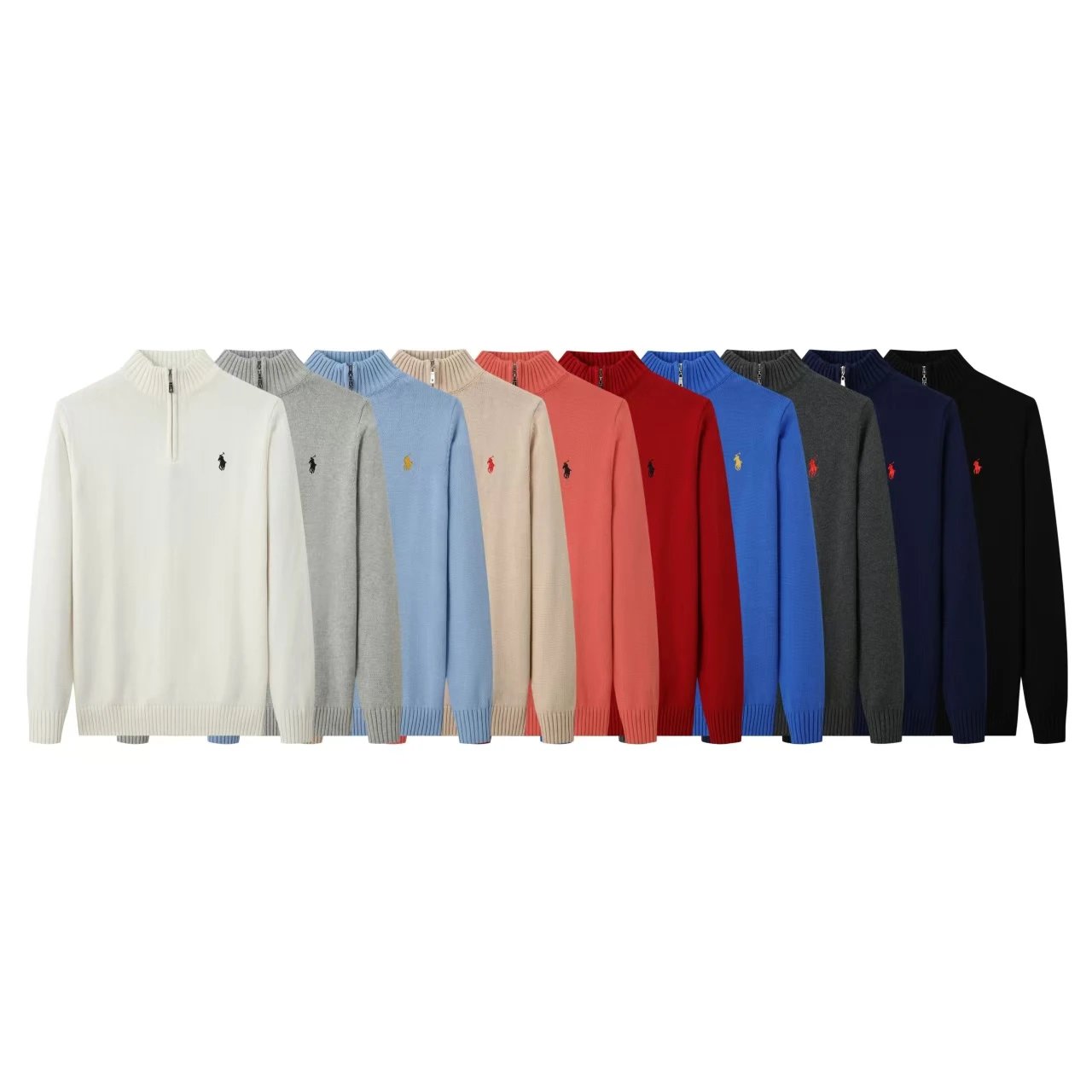 Men's Half-Zip Sweater in Multiple Colors