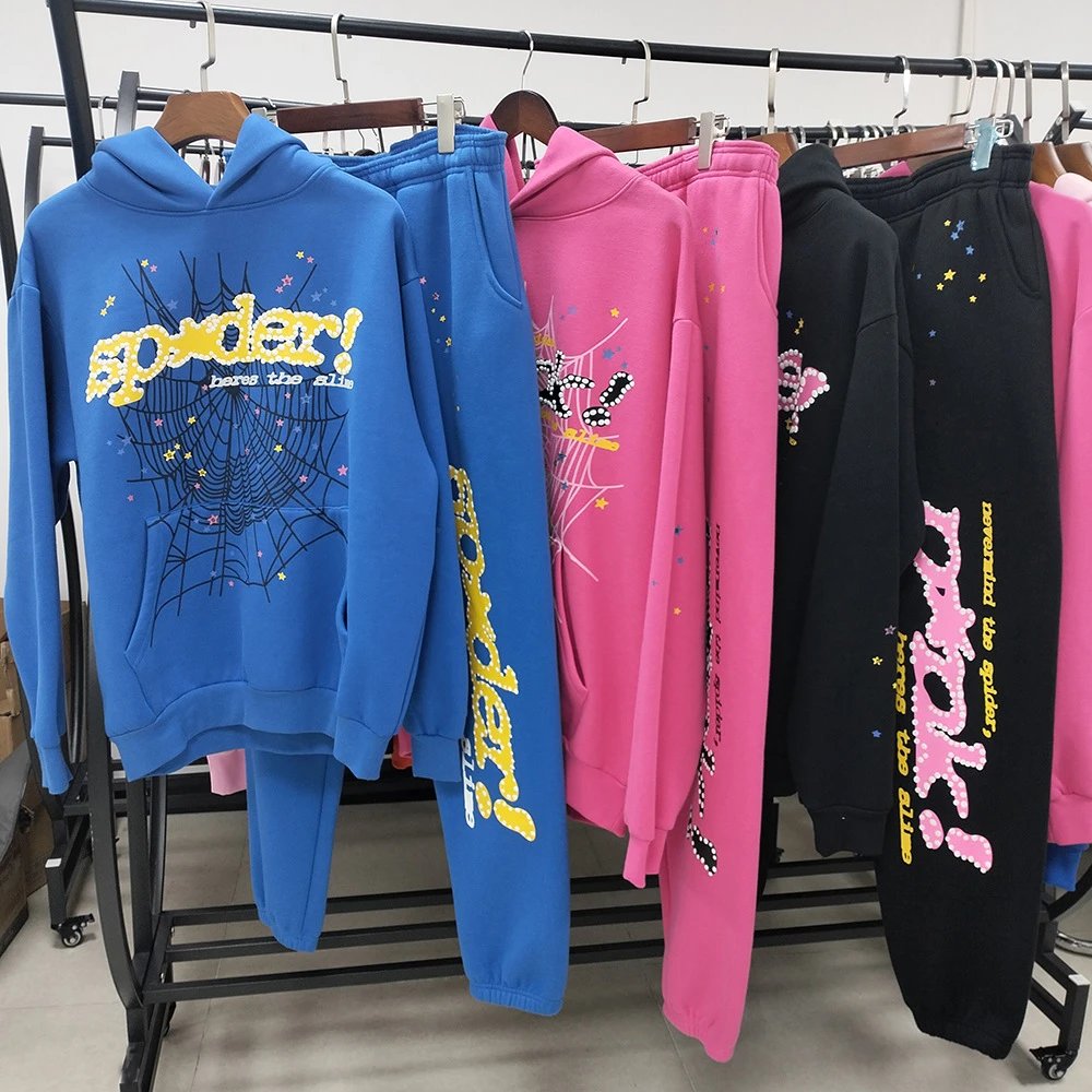 Spider! Hoodie and Pants Set - Trendy Casual Wear