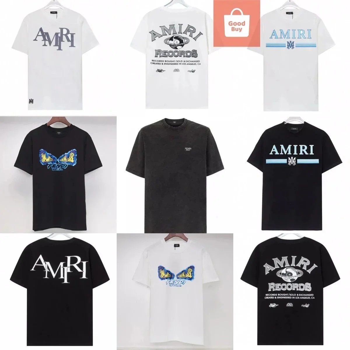 AMIRI T-Shirts Collection - Premium Streetwear Fashion