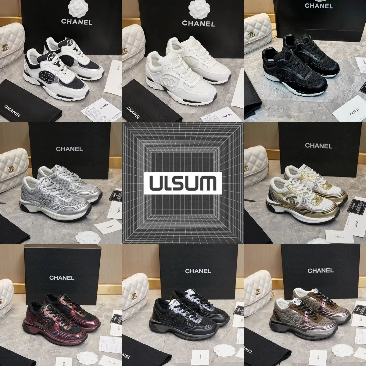 CHANEL Sneakers Fashion Luxury Sport Shoes for Women and Men