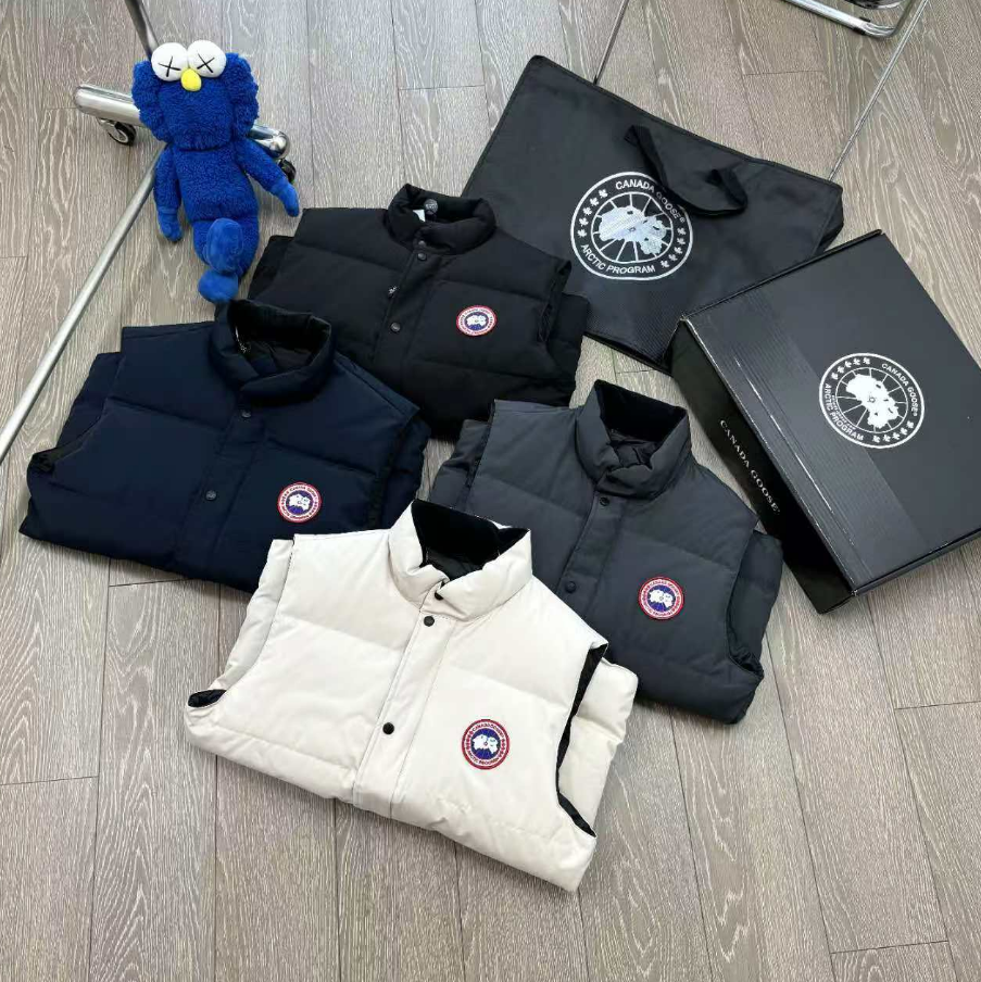 Canada Goose Down Vest Men Women Winter Warm Puffer Vest