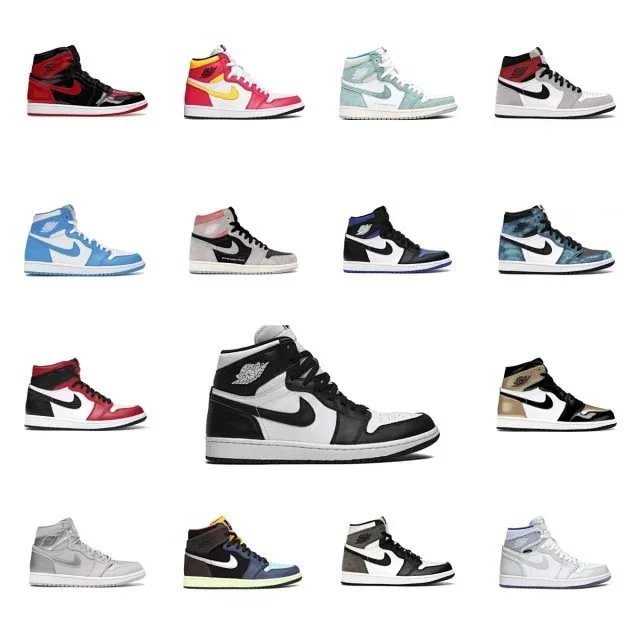 Air Jordan 1 High Sneakers Men's Basketball Shoes