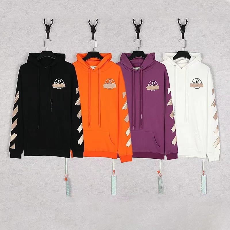 OBE Logo Hoodie Sweatshirt Unisex Casual Pullover Hooded Top
