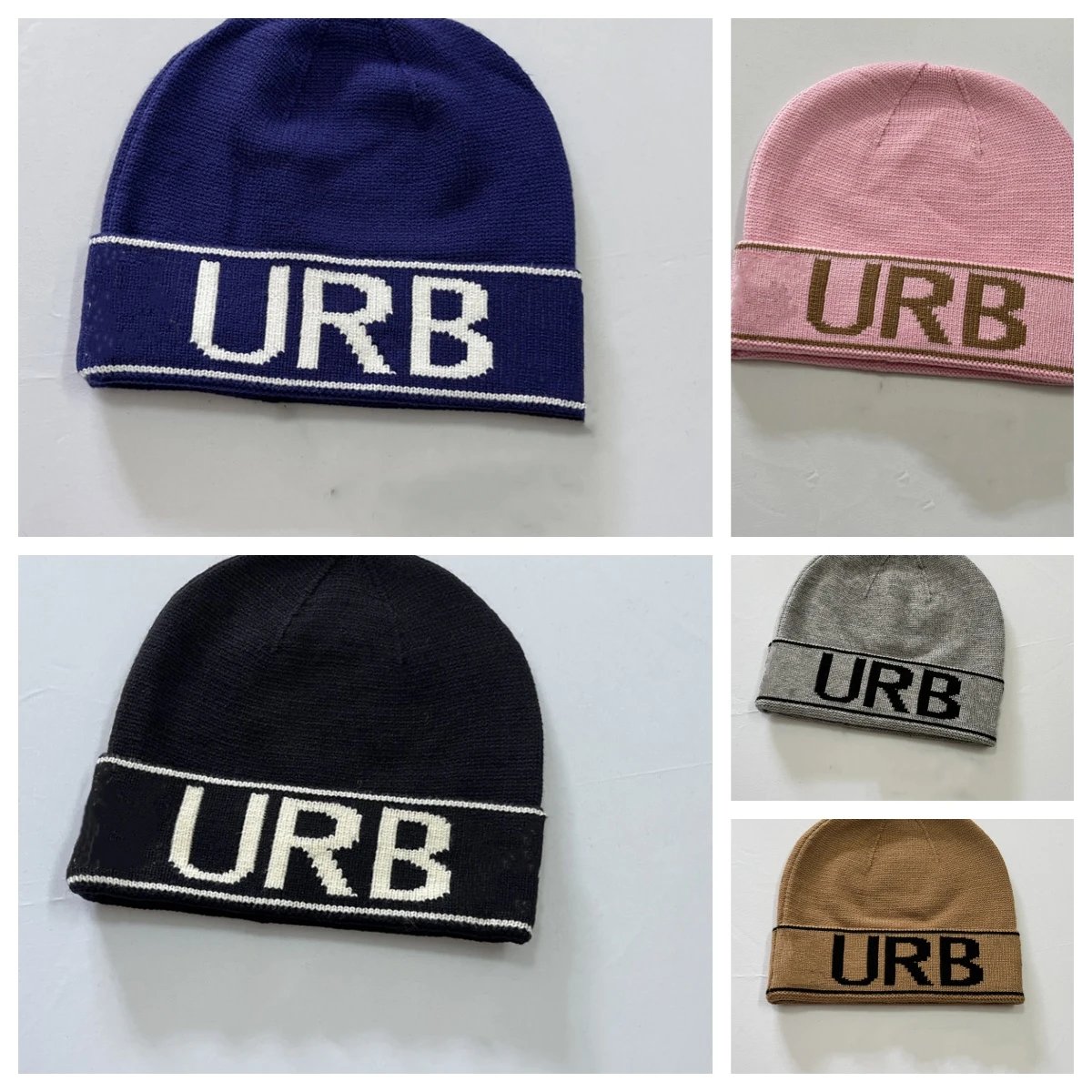 URB Knit Beanie Hat Winter Warm Cap for Men and Women