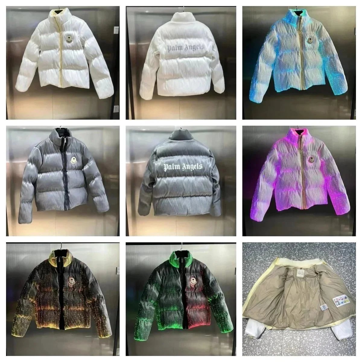 Palm Angels Limited Edition Reflective Puffer Jacket