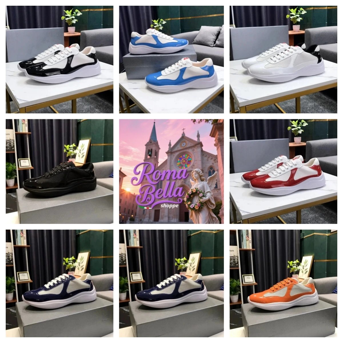 Roma Bella Fashion Sneakers for Women Casual Comfortable Shoes