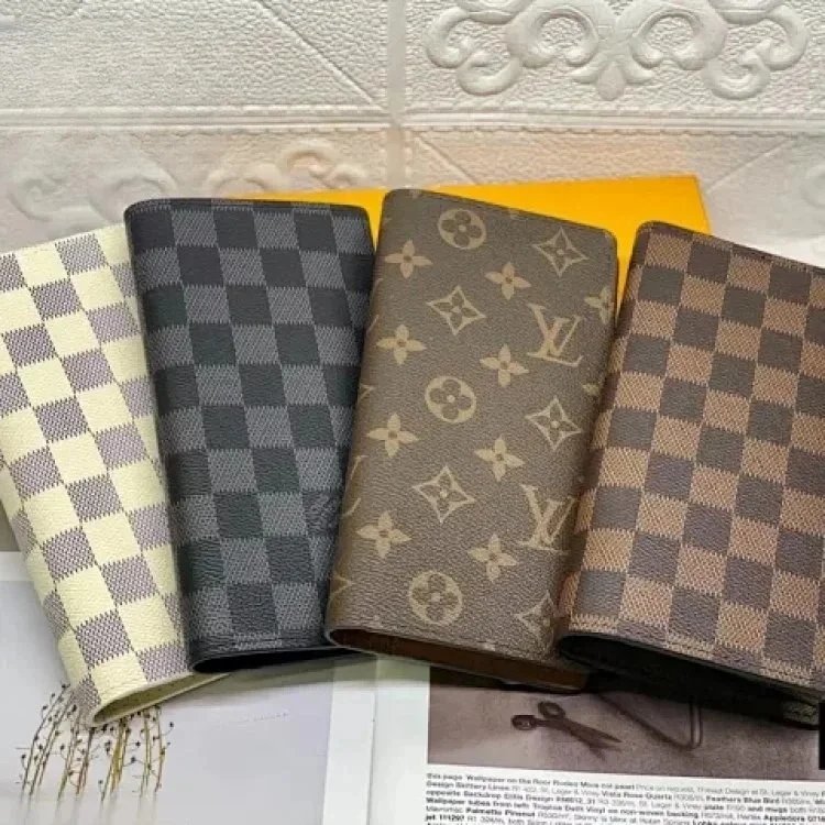 Louis Vuitton Monogram and Damier Checkered Wallets