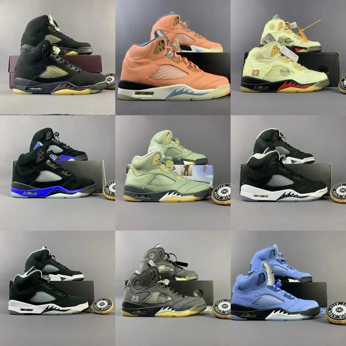 Air Jordan 5 Retro Sneakers Men's Basketball Shoes