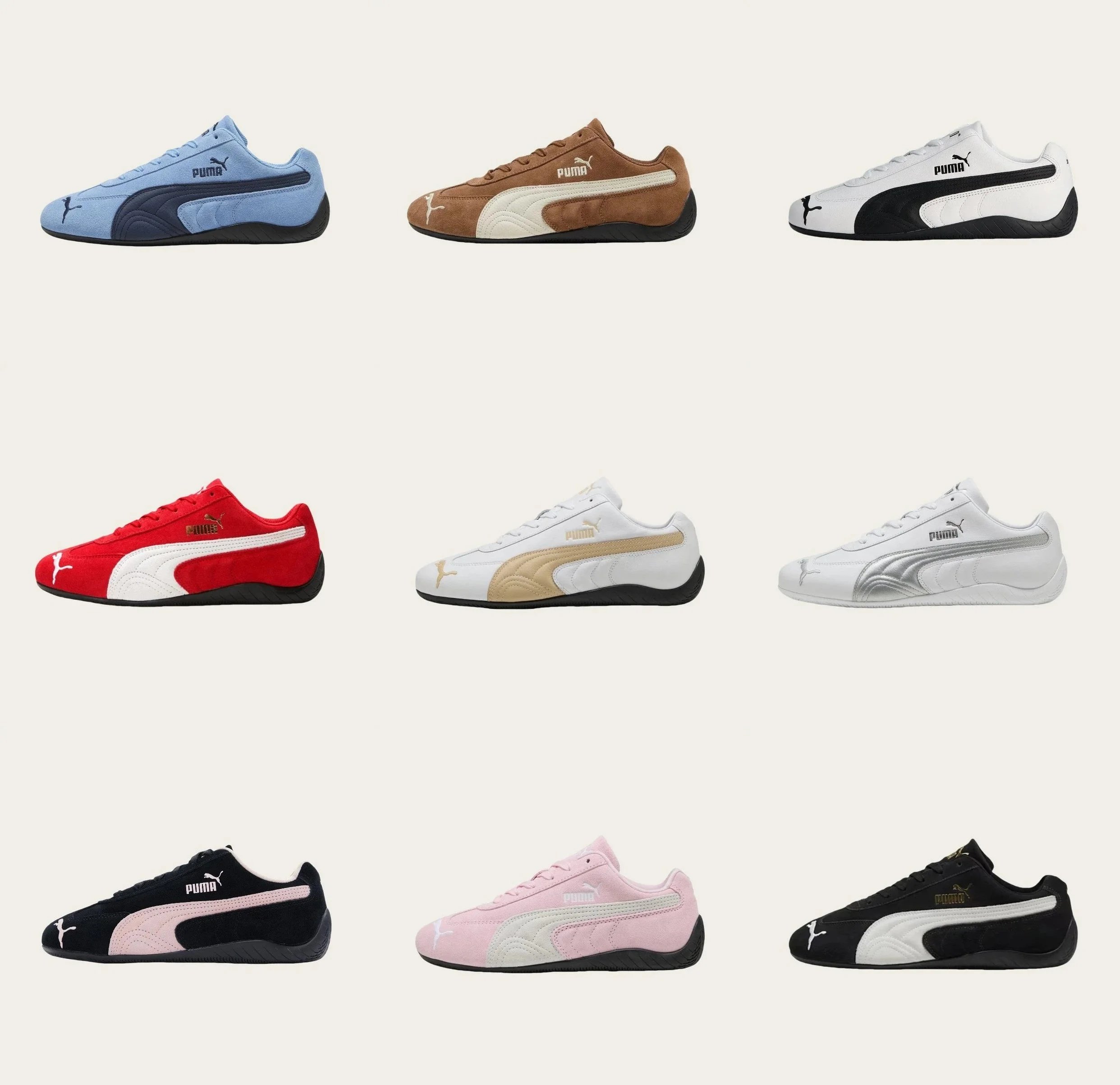 Puma Speed Cat Sneakers Classic Retro Running Shoes