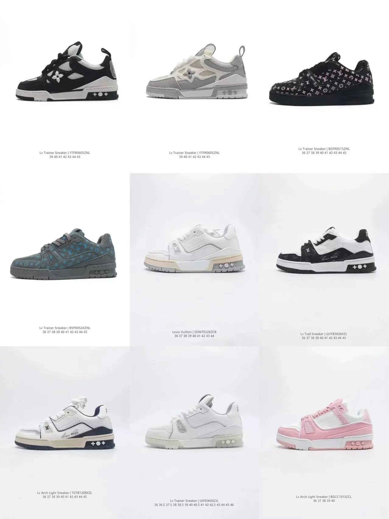 Louis Vuitton Sneakers Collection | LV Trainer & Arch Light Models