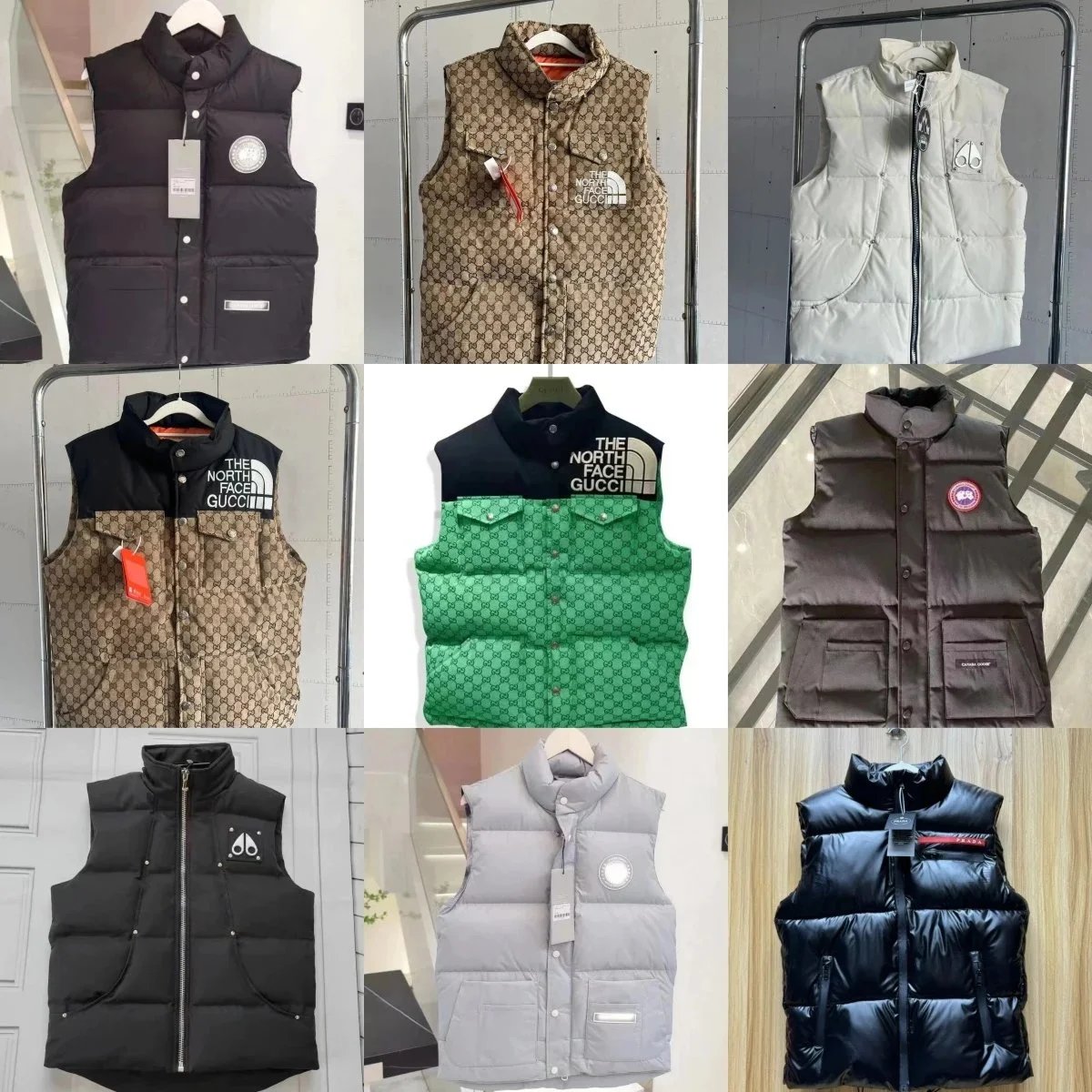 Gucci x The North Face Collaboration Down Vest