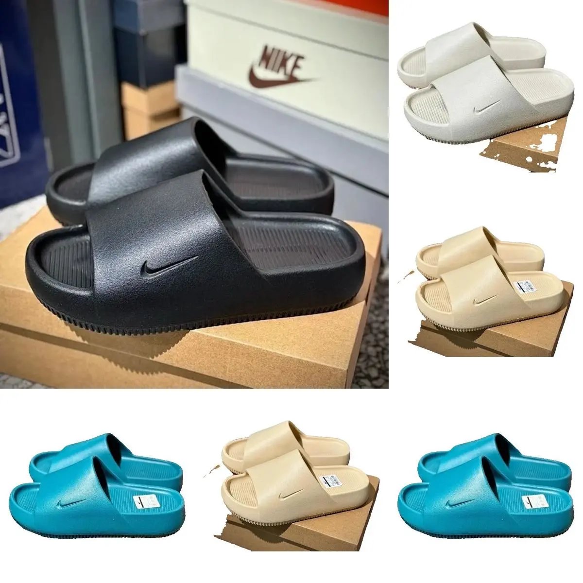 Nike Slide Sandals Men Women Comfortable Outdoor Beach Slides