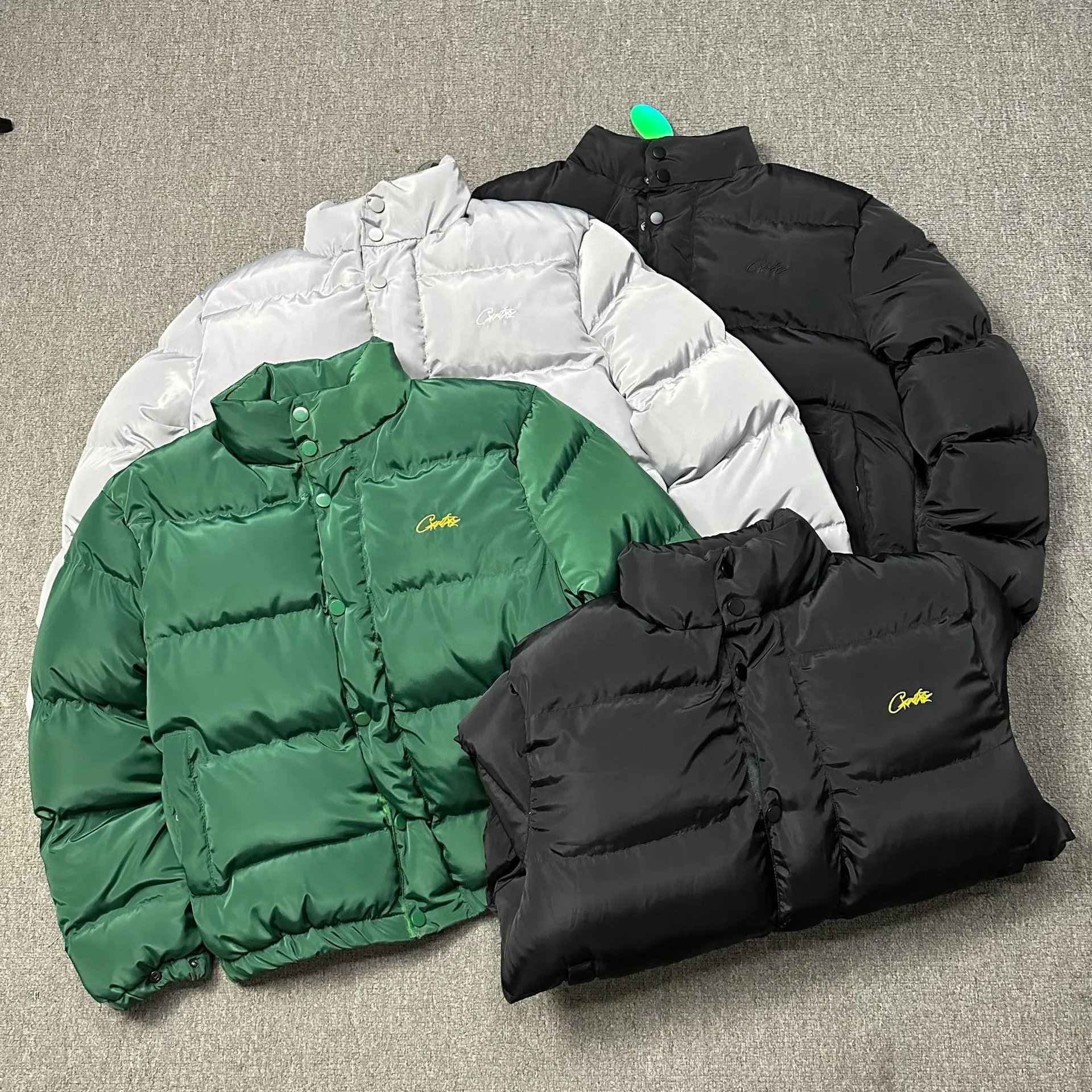 Crate Puffer Jacket Lightweight Winter Coat Men Women Fashion Outwear