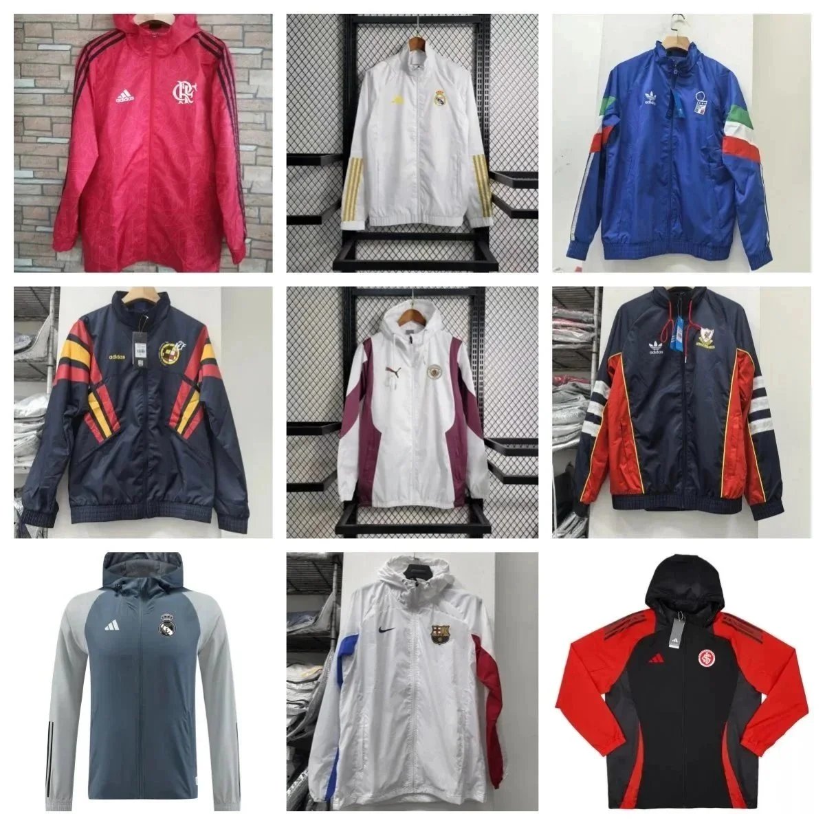 Official Team Football Jackets for Men and Women