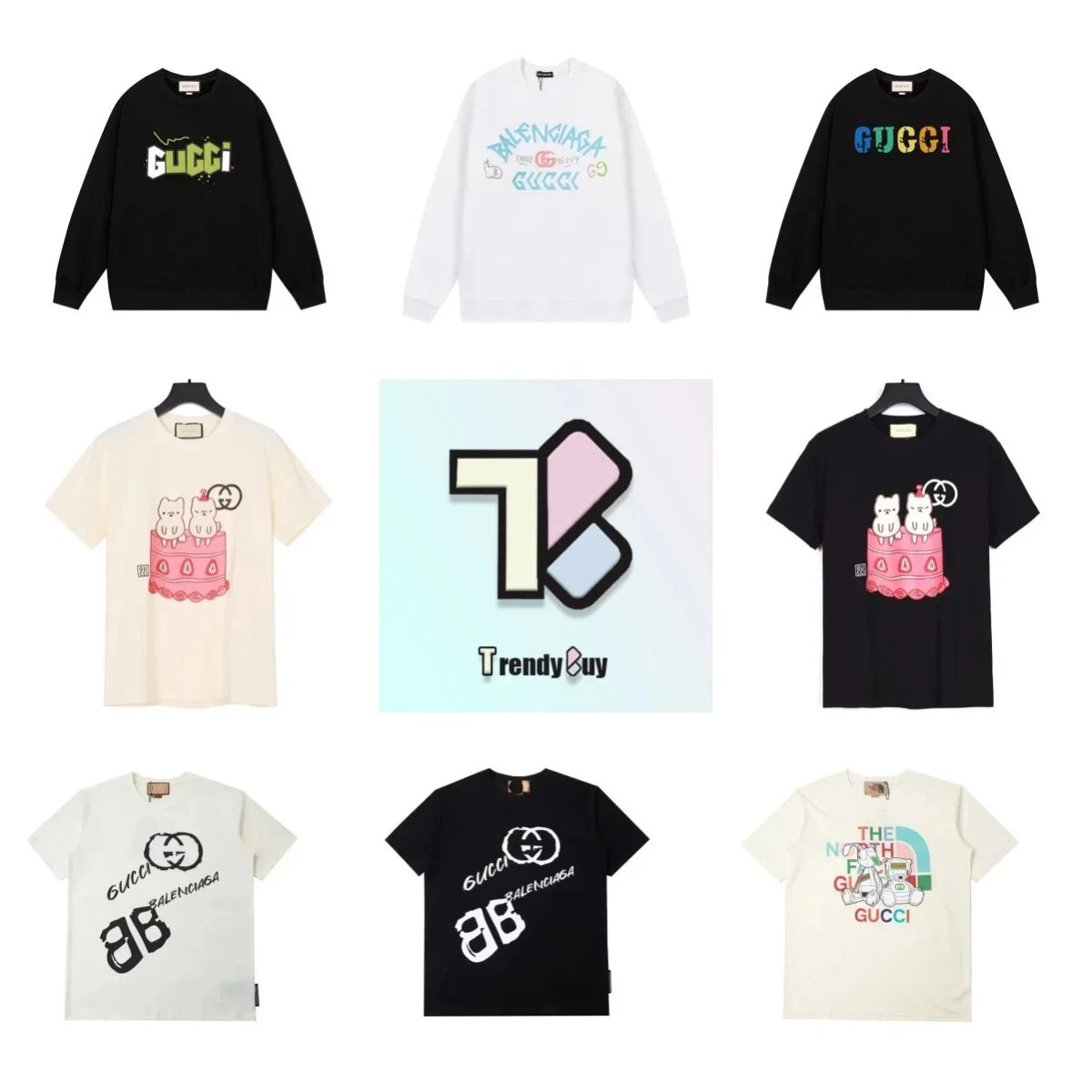 DE-1时尚随心，魅力随型！时尚T恤（品质一流标签齐全）